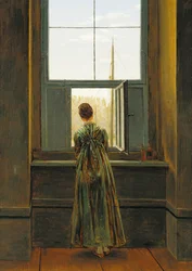 Woman at a Window, 1822