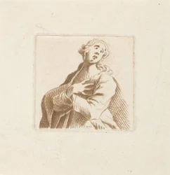 Bust of a Woman in Despair