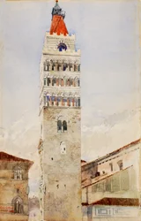Cathedral Tower, Pistoia, Italy