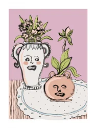 Happy Faces Flower Pots