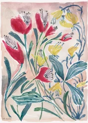 Vibrant Watercolor Blooms