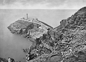South Stack Lighthouse, Holyhead, c1896