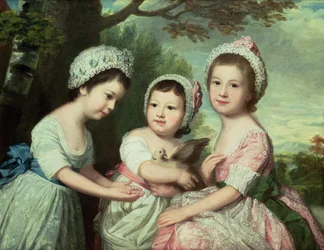 Caroline, Samuel Graeme and Catherine Marsh