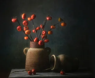 Autumn Gourds Still Life