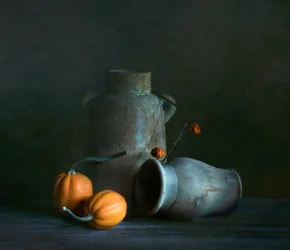 Moody Rustic Pumpkins