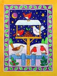 Christmas Feast for the Birds