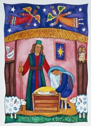 Nativity with Angels