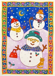 Snowmen in the Snow