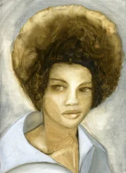 Afro 2 (Kathleen Cleaver)
