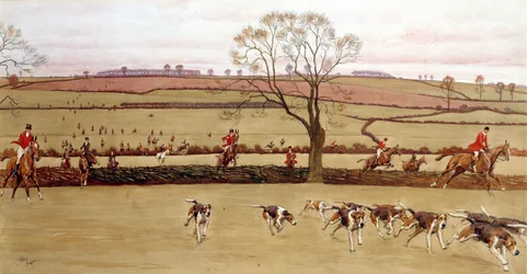 Hunting Scene, the Crew Alicestone