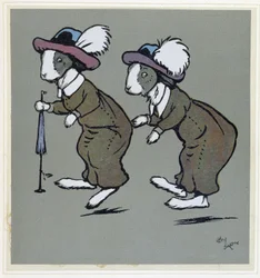 Rabbits with Hats - in 