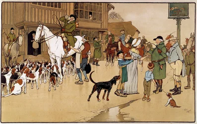 Stop at the Inn During a Hare Hunt