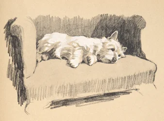 West Highlander, 1930, Illustrations from His Sketch Book Used for 