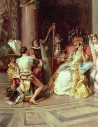 Galileo at the Court of Isabella (detail)