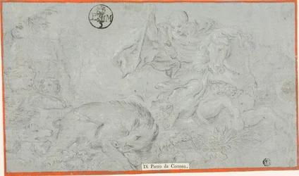 Copy of Scene from the Life of Sulla fresco, in the Hall of Saturn, Pitti Palace