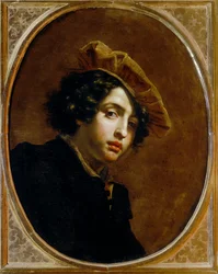 Self-portrait as a young man