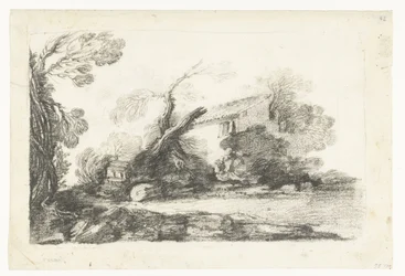 Landscape with Farmhouse