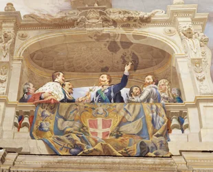 Detail from Allegory of Italy