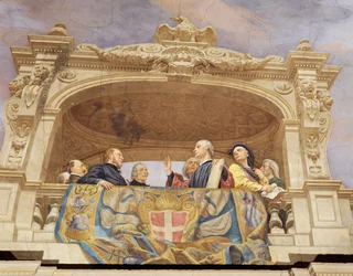 Detail from Allegory of Italy