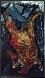 Beef bark. Painting by Chaim Soutine