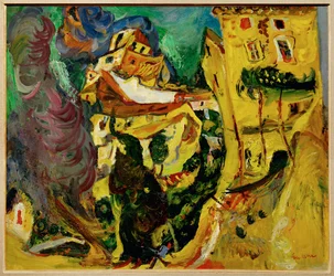 Landscape in Cagnes