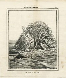 Illustration of Cham (1819-1879) in Le Charivari
