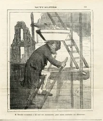 Illustration of Cham (1819-1879) in Le Charivari