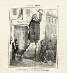 Illustration of Cham (1819-1879) in Le Charivari