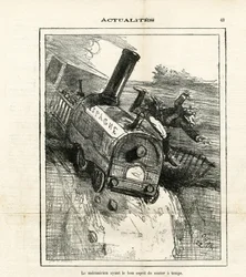Illustration of Cham (1819-1879) in The Charivari