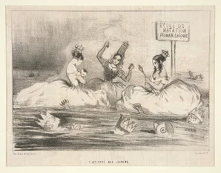 The Utility of Skirts, from Le Charivari