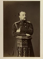 Portrait of Grand Duke Nicholas Nikolaevich (the Elder) of Russia (1831-1891)