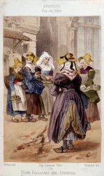 Engraving by Bour