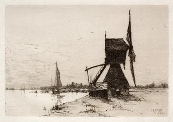 Windmill along the Coast