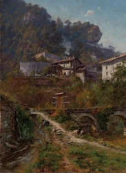 In Sassenage. The Tanks of Sassenage