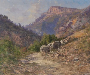 Mountain Path in Vercors 1917