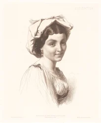 Portrait of an Italian Woman (Portraits of Italian Women series)