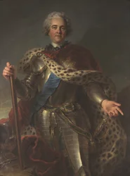Herman Moritz Count of Saxony (1696-1750), Known as Marshal of France