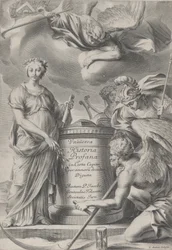 Frontispiece for Vnuiersa Historia Profana