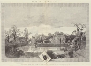 Scrivelsby Court, the Home of the Dymokes, Hereditary Champions of England