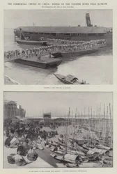 The Commercial Centre of China, Scenes on the Yangtse River near Hankow