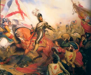 King Henry IV at the battle of Ivry