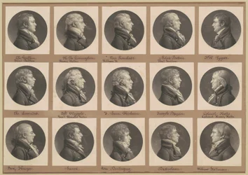 Saint-Mémin Collection of Portraits, Group 32