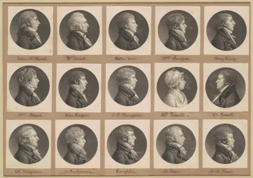 Saint-Mémin Collection of Portraits, Group 35