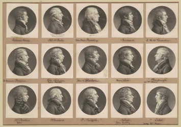 Saint-Mémin Collection of Portraits, Group 37
