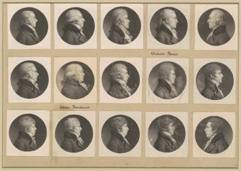 Saint-Mémin Collection of Portraits, Group 54
