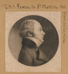 Charles de Saint-Mémin Self-Portrait