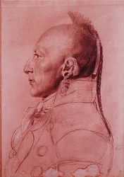 Portrait of a Chief of the Little Osages, c.1807
