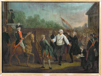 Louis XVI at the Foot of the Guillotine, January 21
