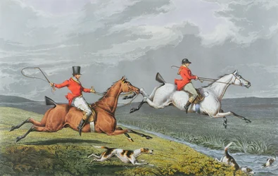 Fox Hunting: Full Cry, 1828