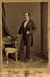 Marius Petipa, Russian ballet dancer and choreographer, c1855